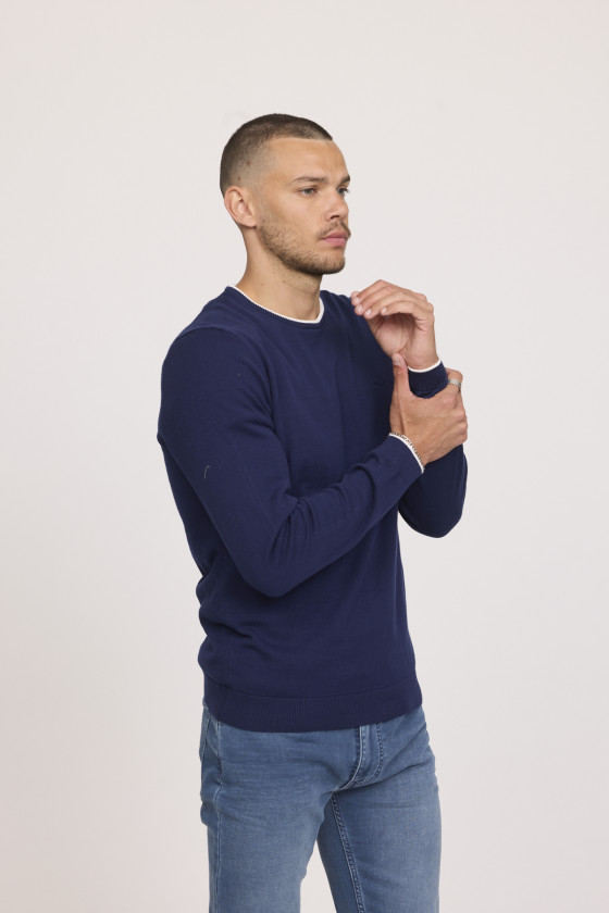 Lee Cooper Pull COLIRO Bleu Marine