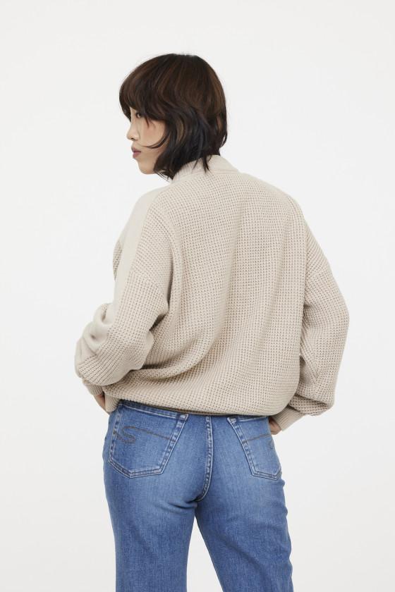 Lee Cooper Pull CORALO Argile Beige