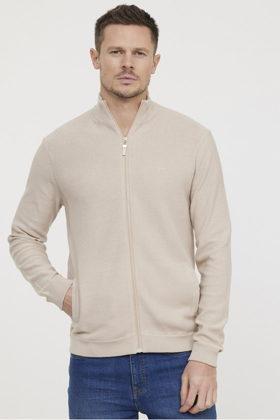 Lee Cooper Pull COUKIZO Argile Beige
