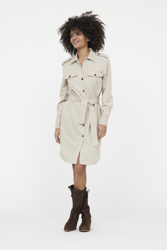 lee cooper Robe LAMIKA Argile Beige