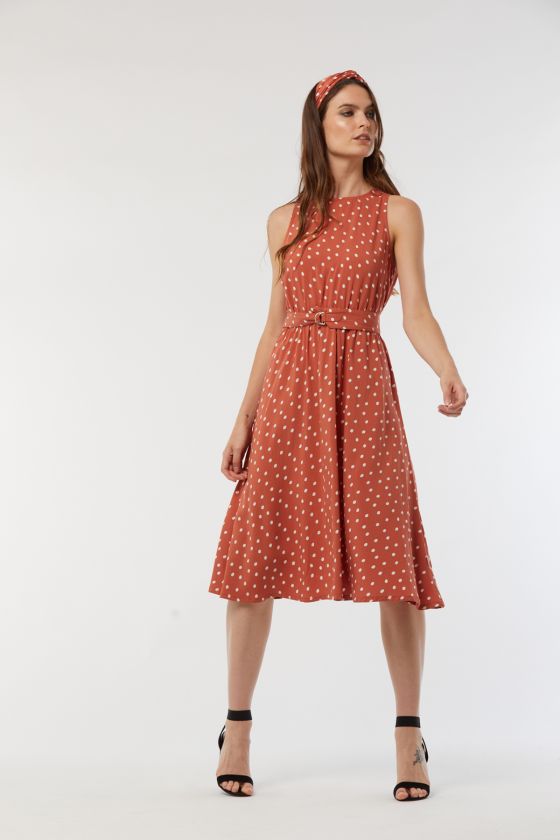 Lee Cooper Robe LILOU Terracota