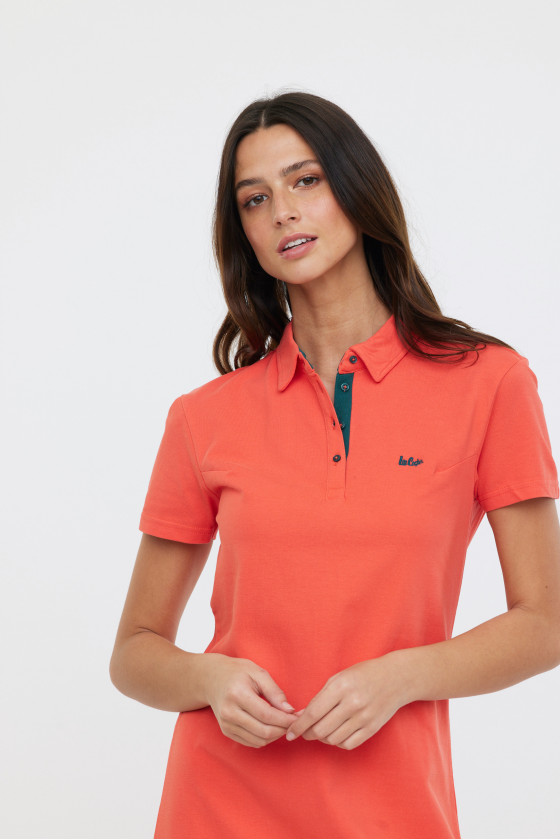 Lee Cooper Robe LOLITA Acide Orange