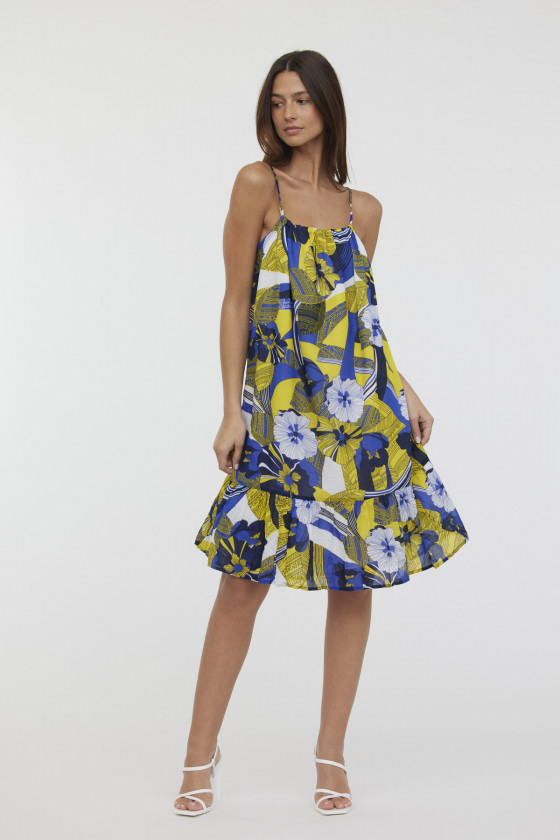 Lee Cooper Robe LOUNA Jaune Fluo