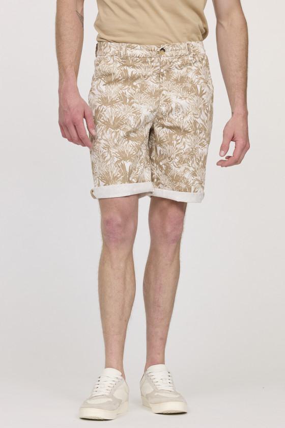 lee cooper Short NARO AOP palmier marron