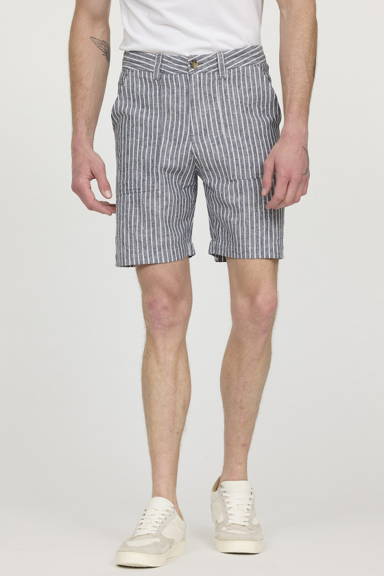 Lee Cooper Short NINO Navy Stripes
