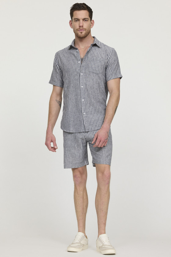 lee cooper Short NINO Navy stripes