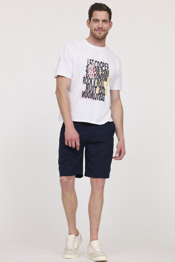 Lee Cooper Short NOAM Bleu Marine