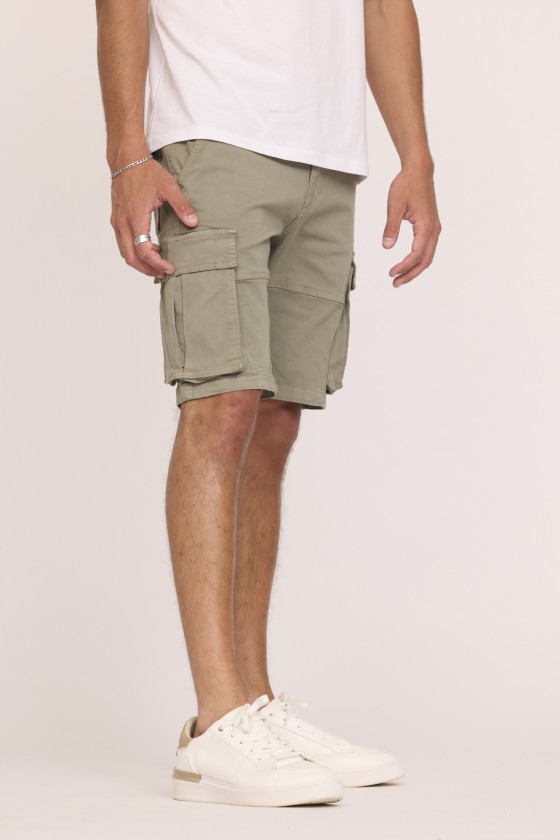Lee Cooper Short NOCK Kaki Vert
