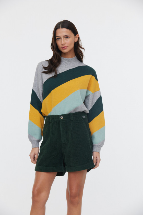 Lee Cooper Short NOLY Vert Profond