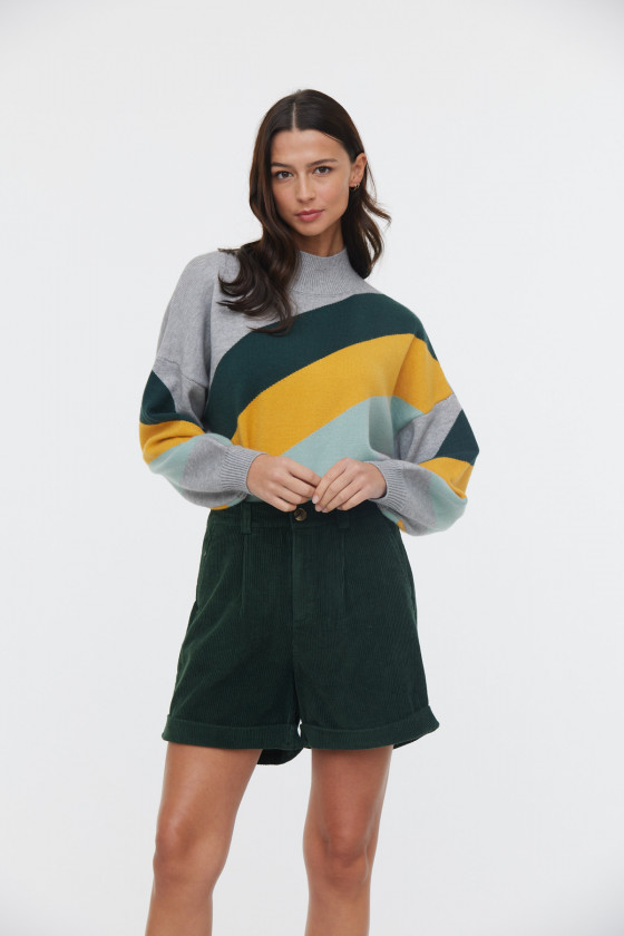 Lee Cooper Short NOLY Vert Profond