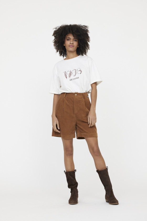 lee cooper Short NYLIA Camel
