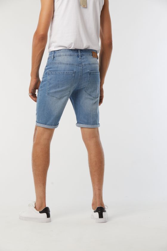 Lee Cooper Shorts NANOT Light Medium Blue Brushed