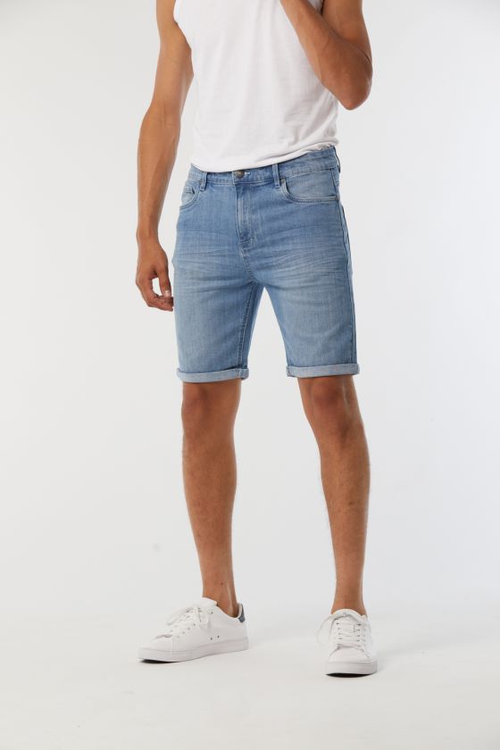 lee cooper Shorts NANOT Light medium blue brushed