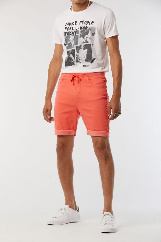 lee cooper Shorts NAZRI Acide orange
