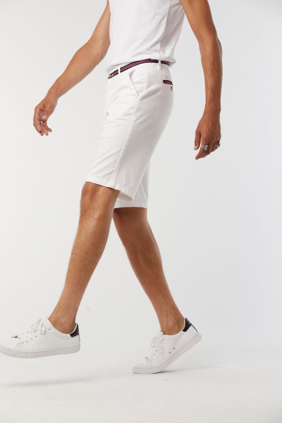 Lee Cooper Shorts NEO Blanc