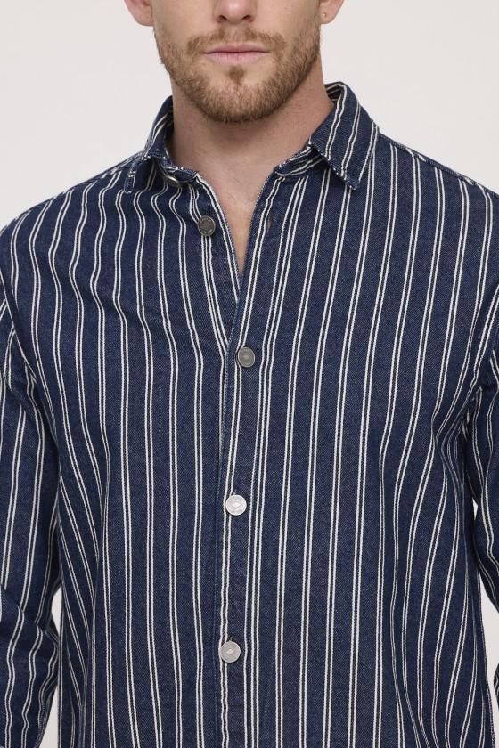 Lee Cooper Surchemise DOPILO Brut Stripes