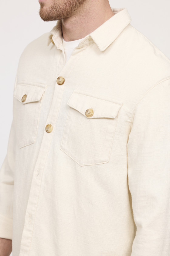 Lee Cooper Surchemise DOPILO Écru