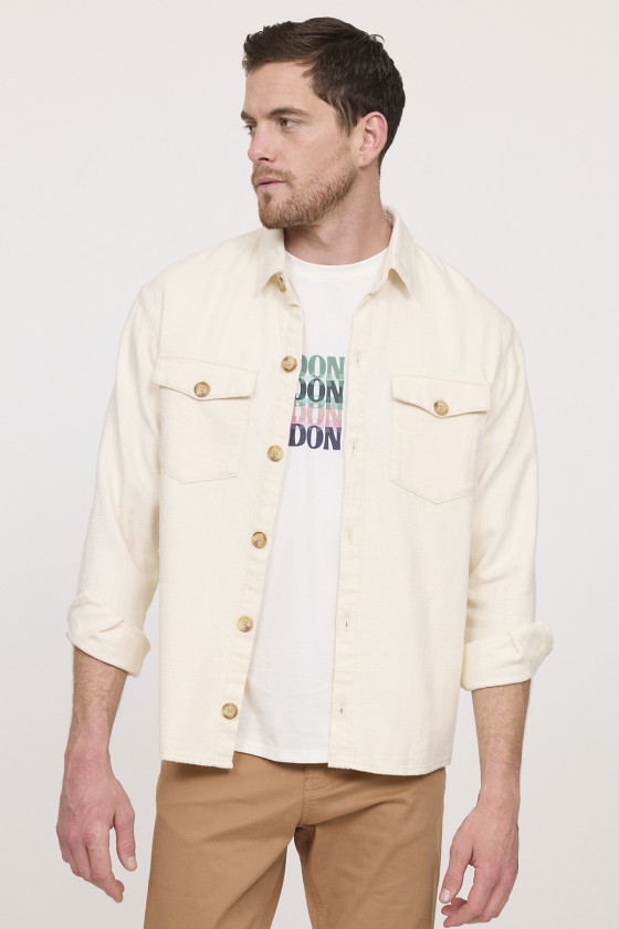 lee cooper Surchemise DOPILO Écru