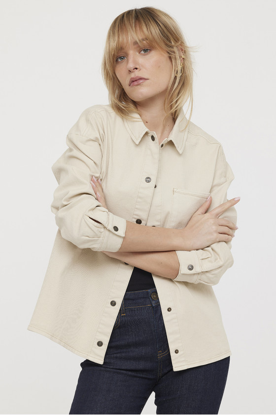 Lee Cooper Surchemise DRISTEL Cream