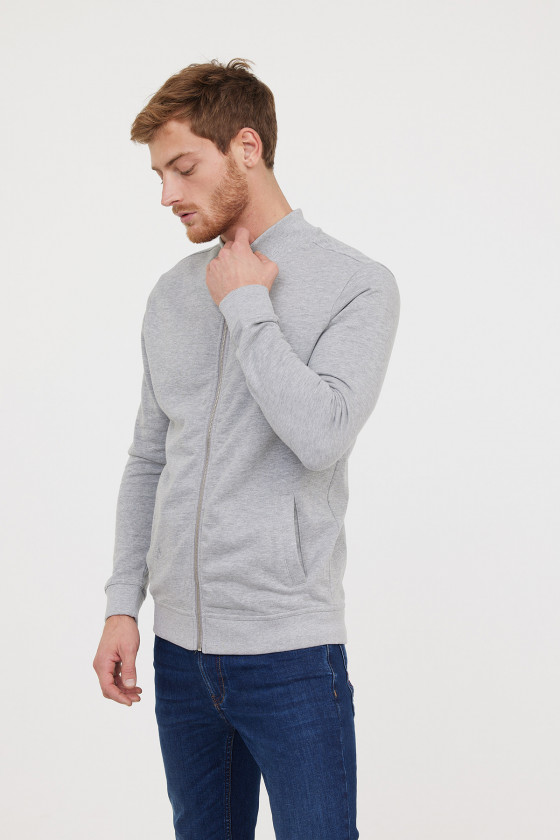 Lee Cooper Sweat Emoli Gris Chine