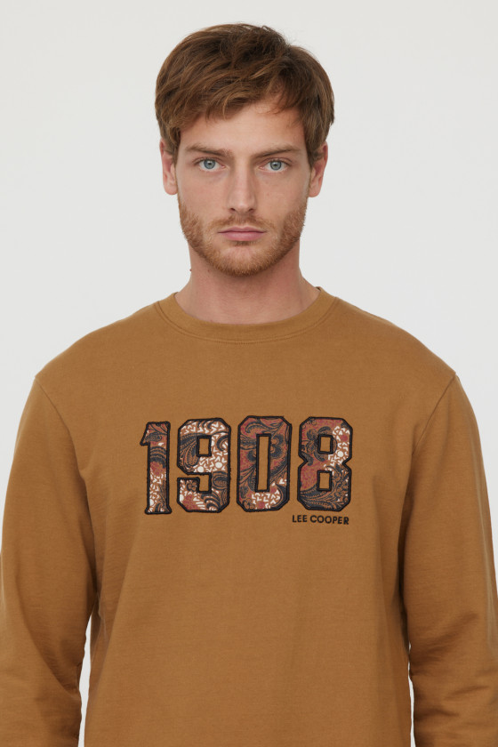 Lee Cooper Sweatshirt Echer Camel