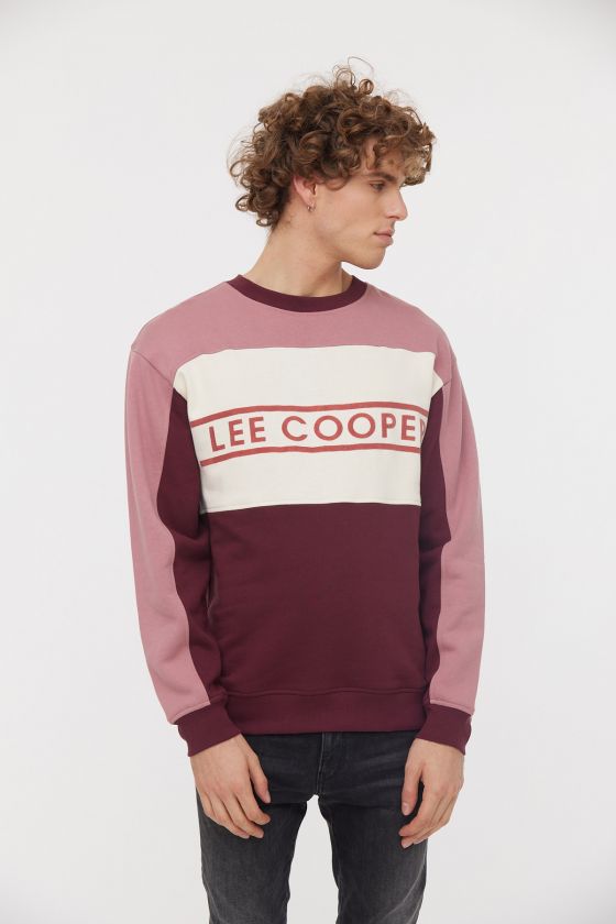 Lee Cooper Sweatshirt ECOU Rose Nostalgique