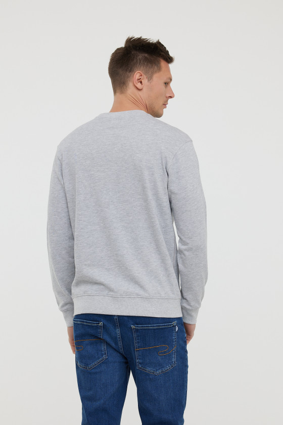 Lee Cooper Sweatshirt ERRA Gris Chiné