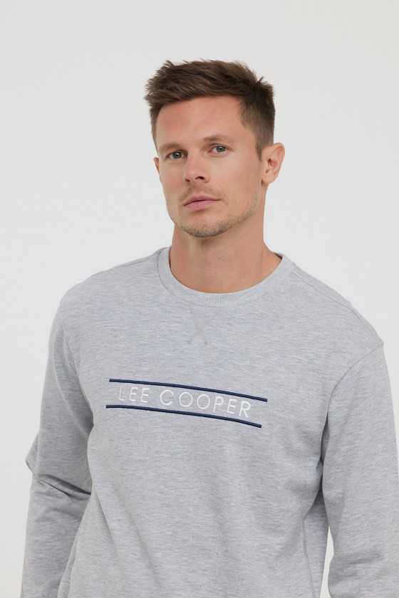 Lee Cooper Sweatshirt ERRA Gris Chiné