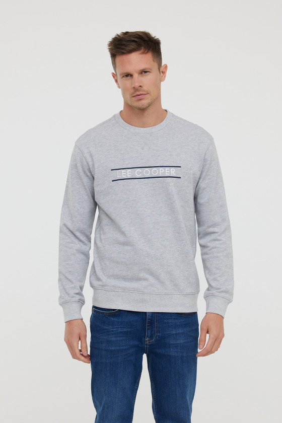 lee cooper Sweatshirt ERRA Gris chiné