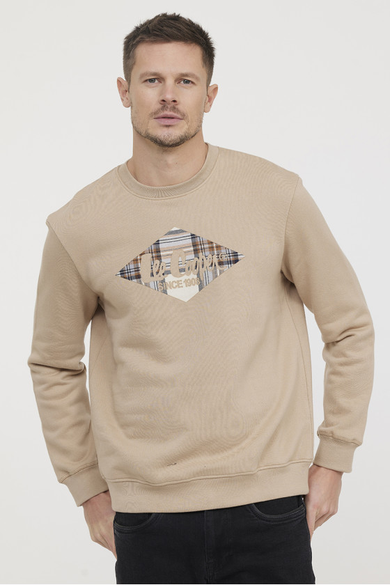 Lee Cooper Sweatshirt ETILO Argile Beige