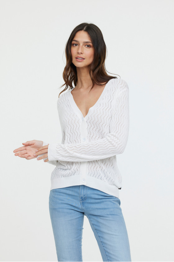 lee cooper Sweatshirts CAPU ML Optic white