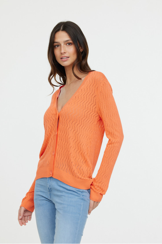 Lee Cooper Sweatshirts CAPU ML Peach