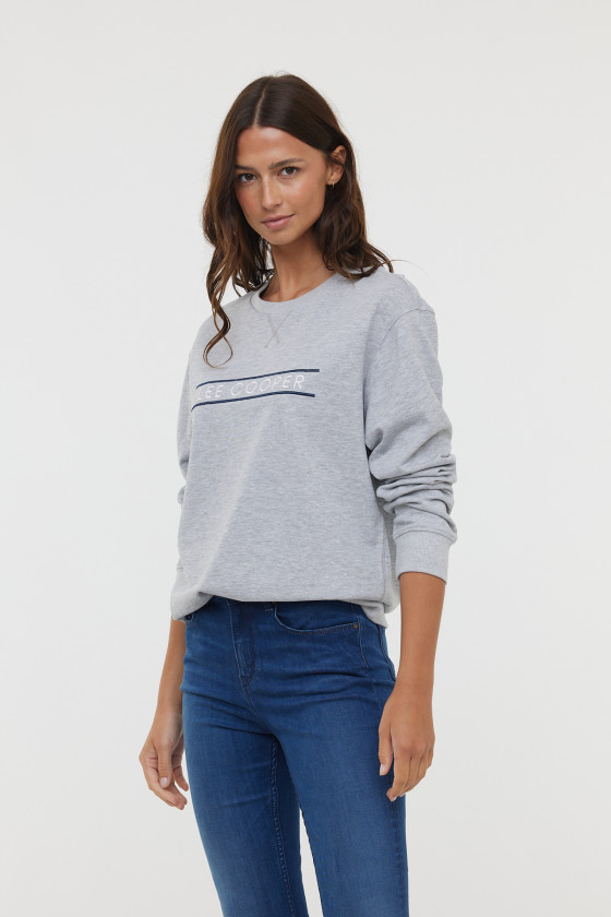 Lee Cooper Sweatshirts ERRA Gris Chiné