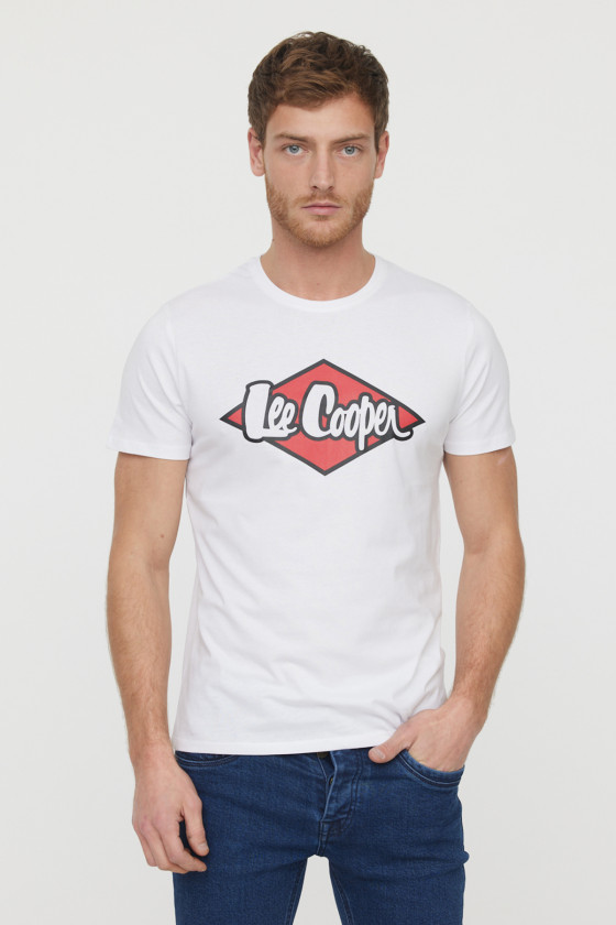 lee cooper T Azzik Blanc