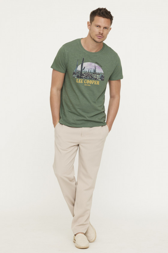 Lee Cooper T-shirt ACARI Kaki