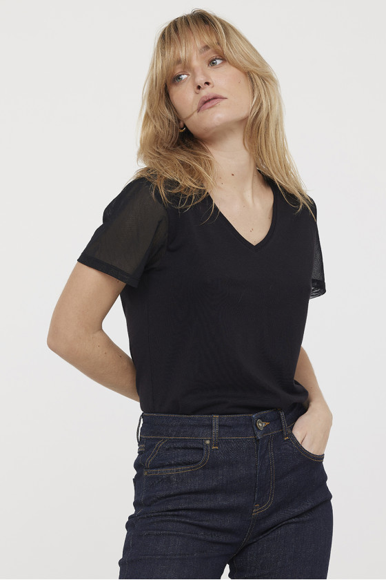 lee cooper T-shirt ACELIA Black