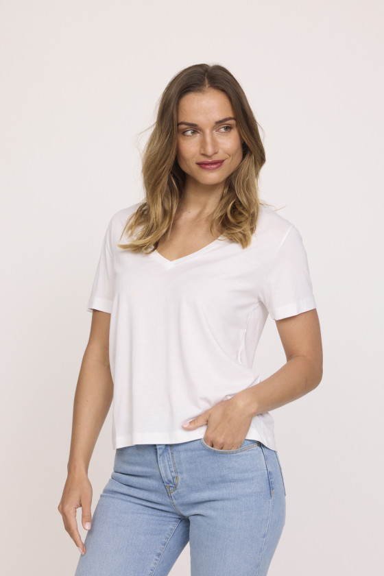 lee cooper T-shirt AELY Blanc
