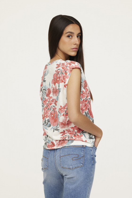 Lee Cooper T-shirt AFIRA Ivory
