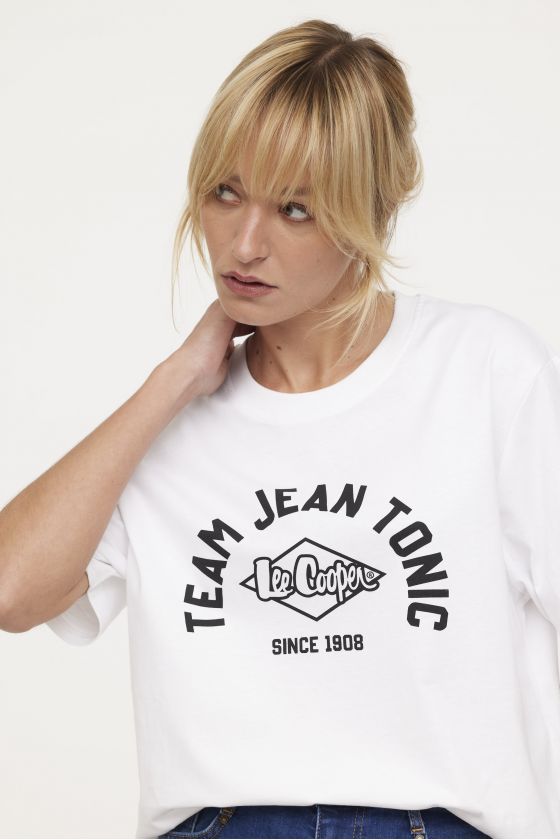 Lee Cooper T-shirt AGINO Blanc
