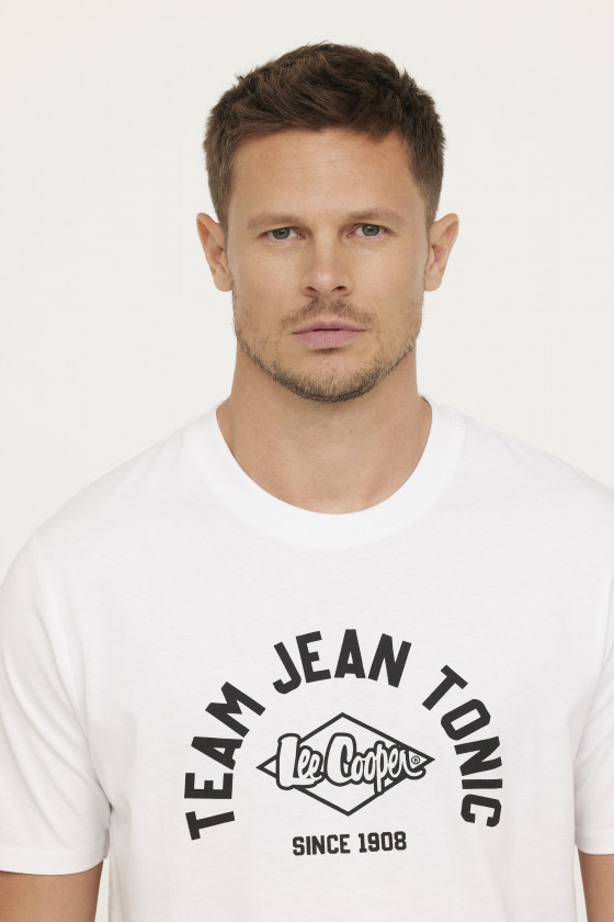 Lee Cooper T-shirt AGINO Blanc