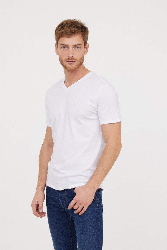 Lee Cooper T-Shirt AJESSY Blanc