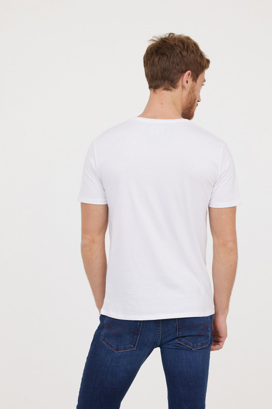 Lee Cooper T-Shirt AJESSY Blanc