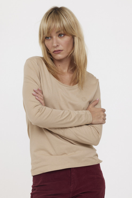 lee cooper T-shirt Ajilo Argile Beige