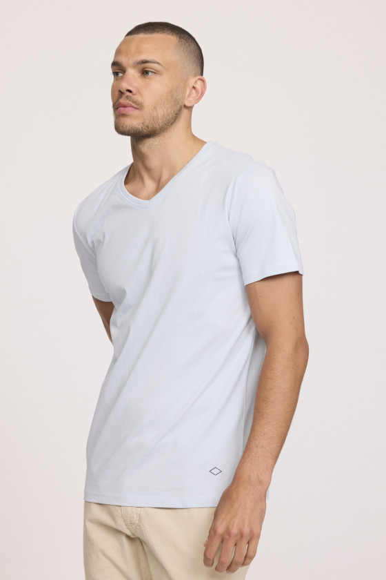 Lee Cooper T-shirt AKILO Gris Bleu