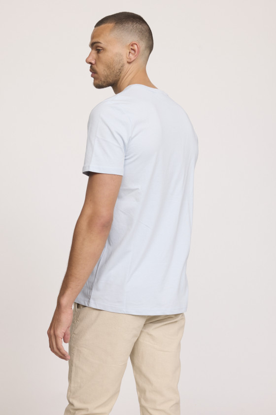 Lee Cooper T-shirt AKILO Gris Bleu