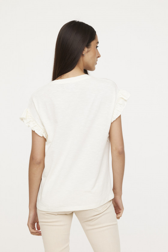 Lee Cooper T-shirt ALAMY Ivory