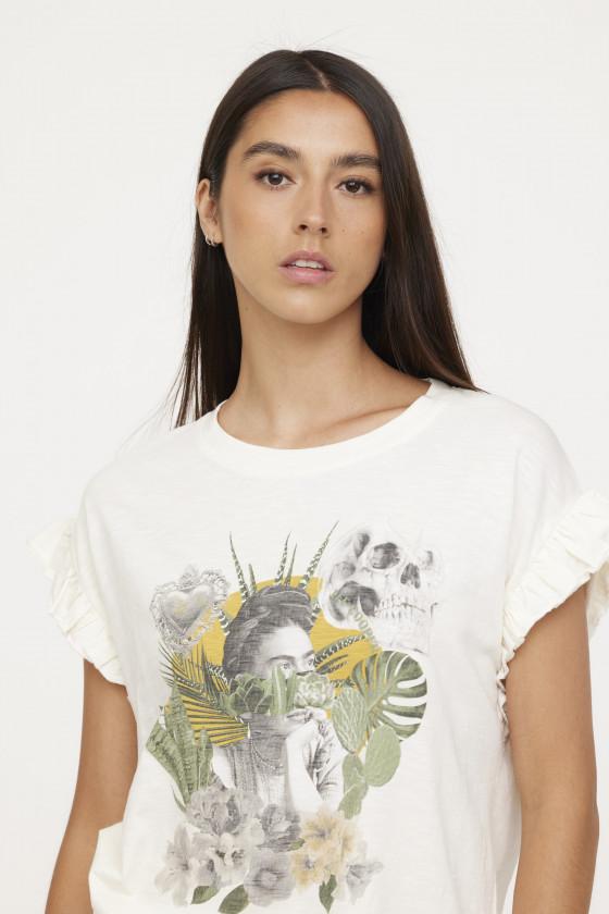 Lee Cooper T-shirt ALAMY Ivory
