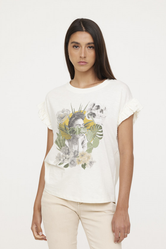 lee cooper T-shirt ALAMY Ivory
