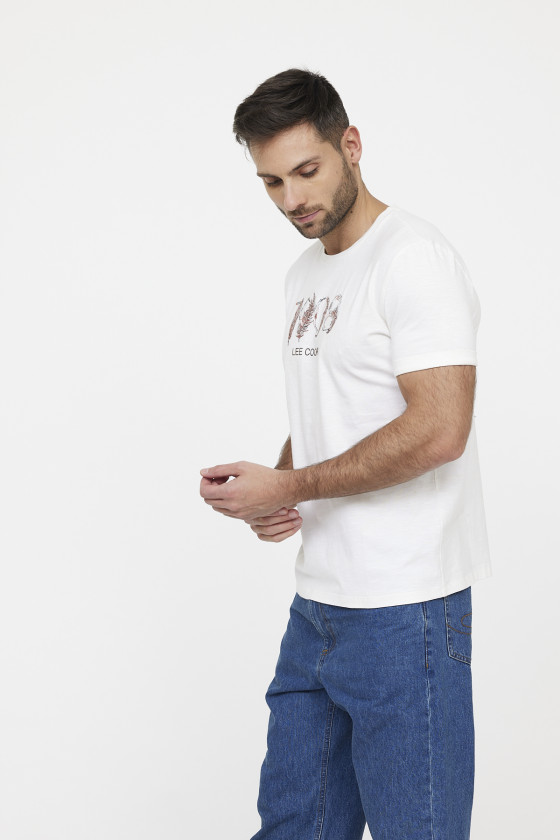 Lee Cooper T-shirt ALBIN Ivory