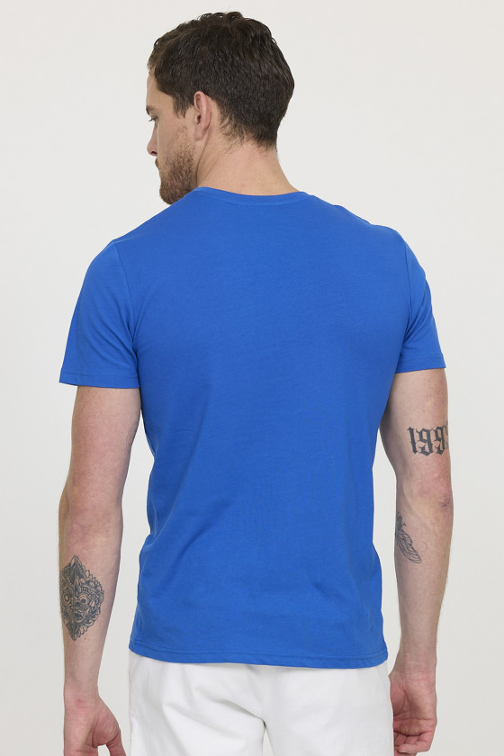 Lee Cooper T-shirt ALEKO Bleu Roi